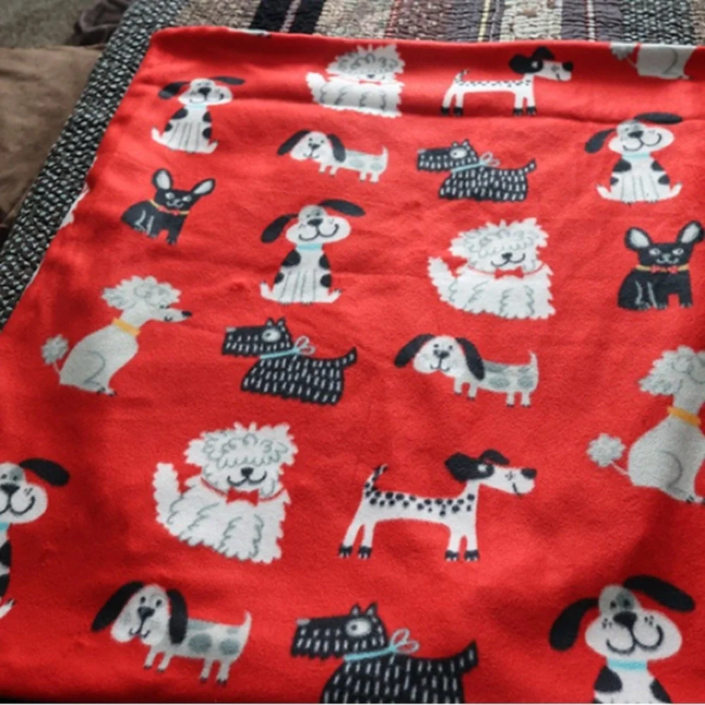 Dog puppy snuggle sack blanket